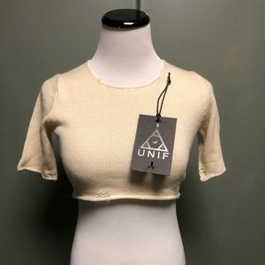 Unif Cropped Sweater